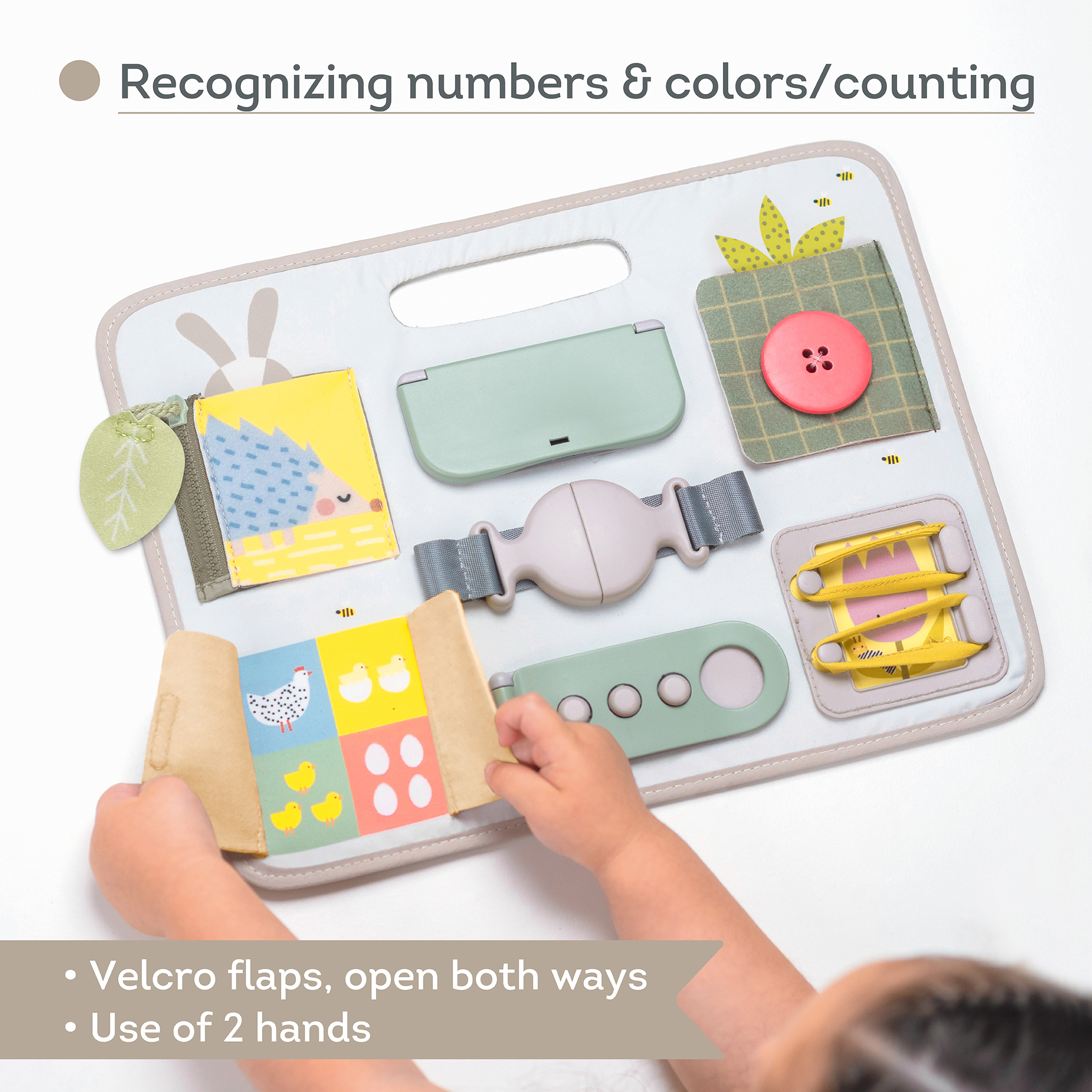 Activity buckles board - Ảnh 7