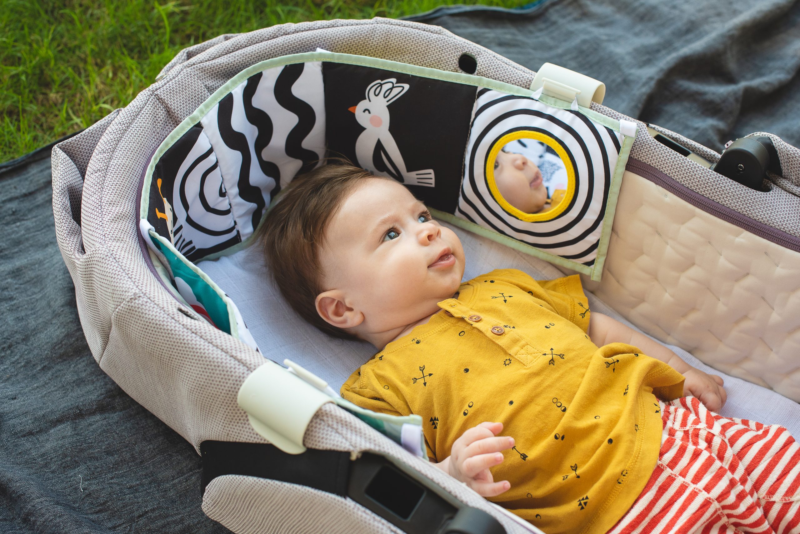 Sách vải treo - Koala Koala clip on pram book - Ảnh 5