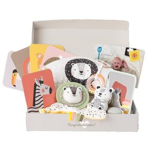 Set đồ chơi phát triển cho trẻ sơ sinh - Newborn Black & white kit