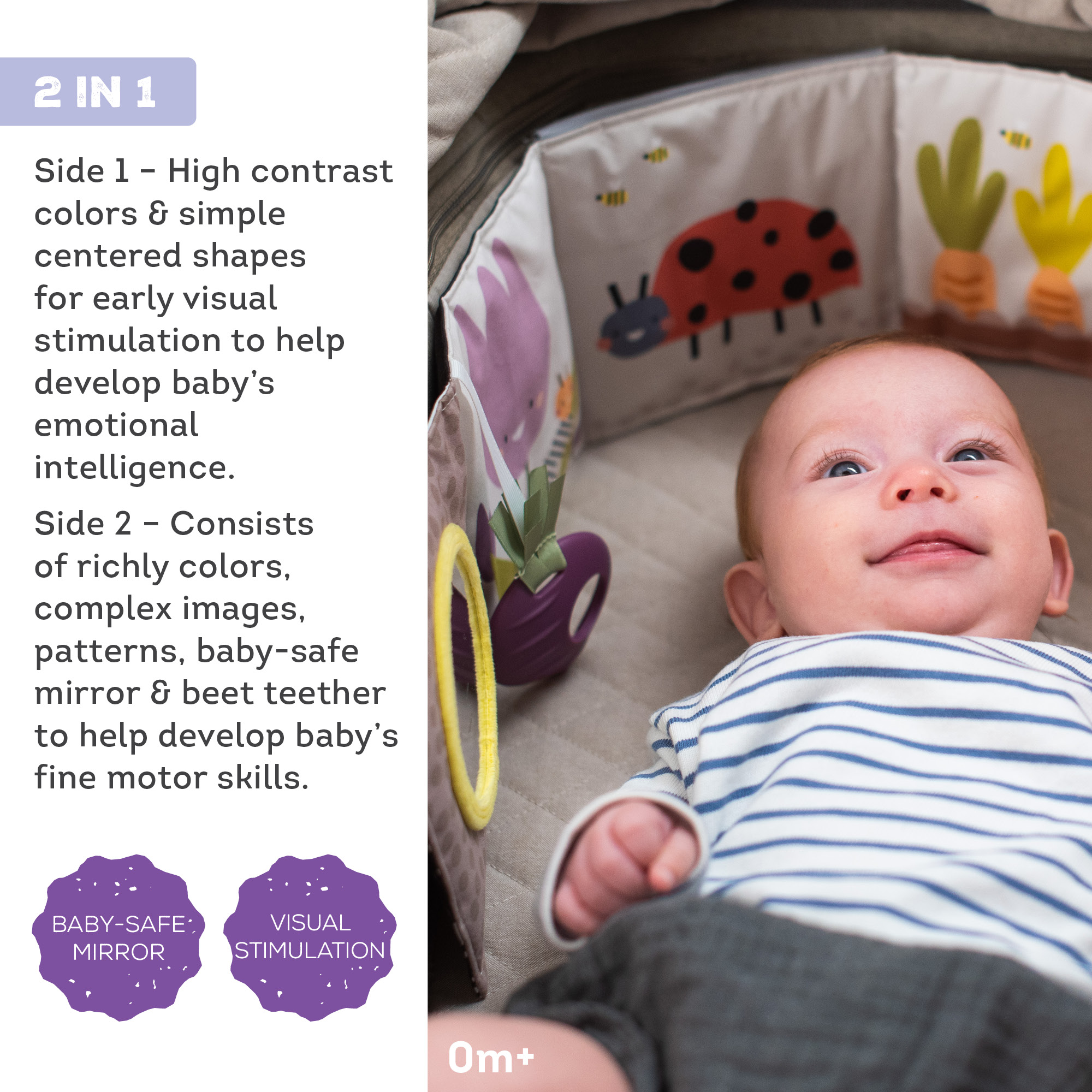 Sách vải chủ đề khu vườn - Urban garden Pram book - Ảnh 6