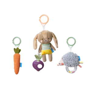 Set 3 món đồ chơi treo cũi, xe đẩy phát triển vận động - Activity toys kit