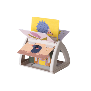 Sách vải xoay hỗ trợ tập lẫy - Tummy Time Spinning Book