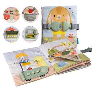 Sách vải kiêm bảng hoạt động phát triển kỹ năng - Quiet Busy Book