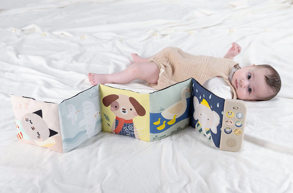 Sách vải treo có âm thanh - Soothing Sounds Book - Ảnh 2